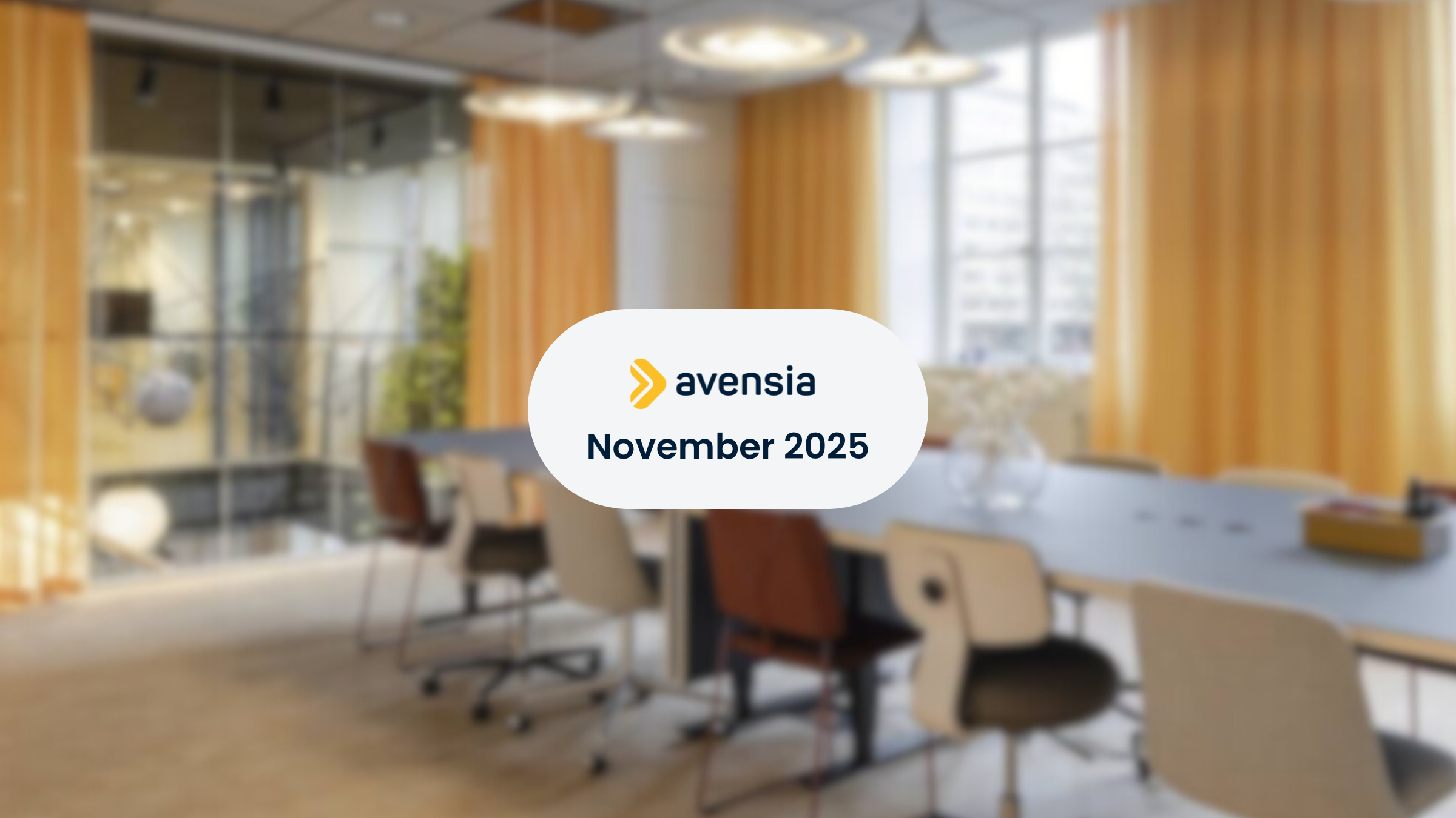 Avensias preliminära nettoomsättning i november 2025 uppgick till 34,4 MSEK