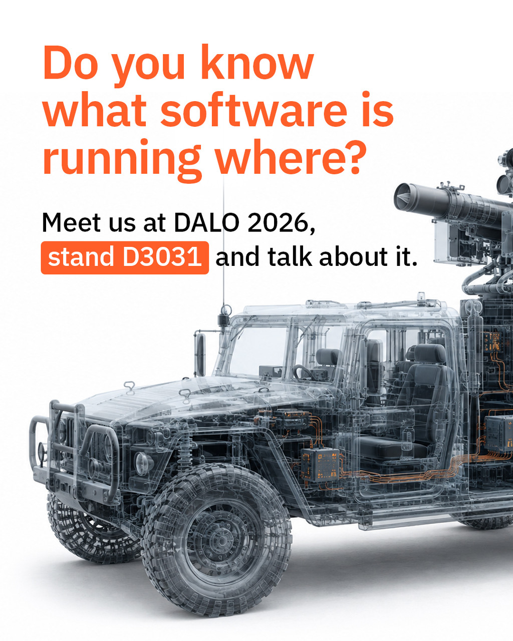 DALO 2026 - Do you know what software is running where?