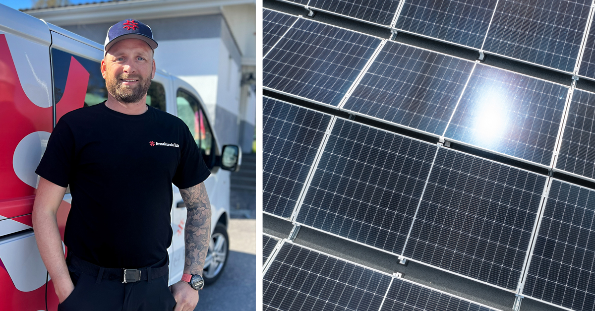 Successful transformation for Annelunds Tak – wins new solar and roofing contract worth SEK 14 million