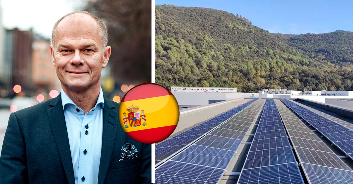 Continued international expansion: Soltech Energy acquires the Spanish solar energy company Sud Renovables with a turnover of approximately SEK 245 million