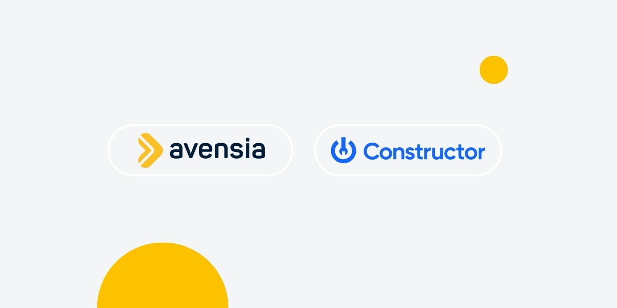 Avensia enters into a strategic partnership with Constructor to help brands unlock revenue with AI-driven product discovery