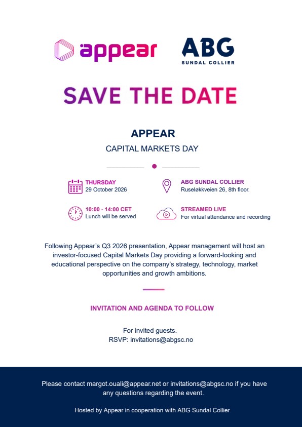 appear asa cmd save the date
