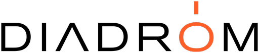 Diadrom Logo BlackOrange