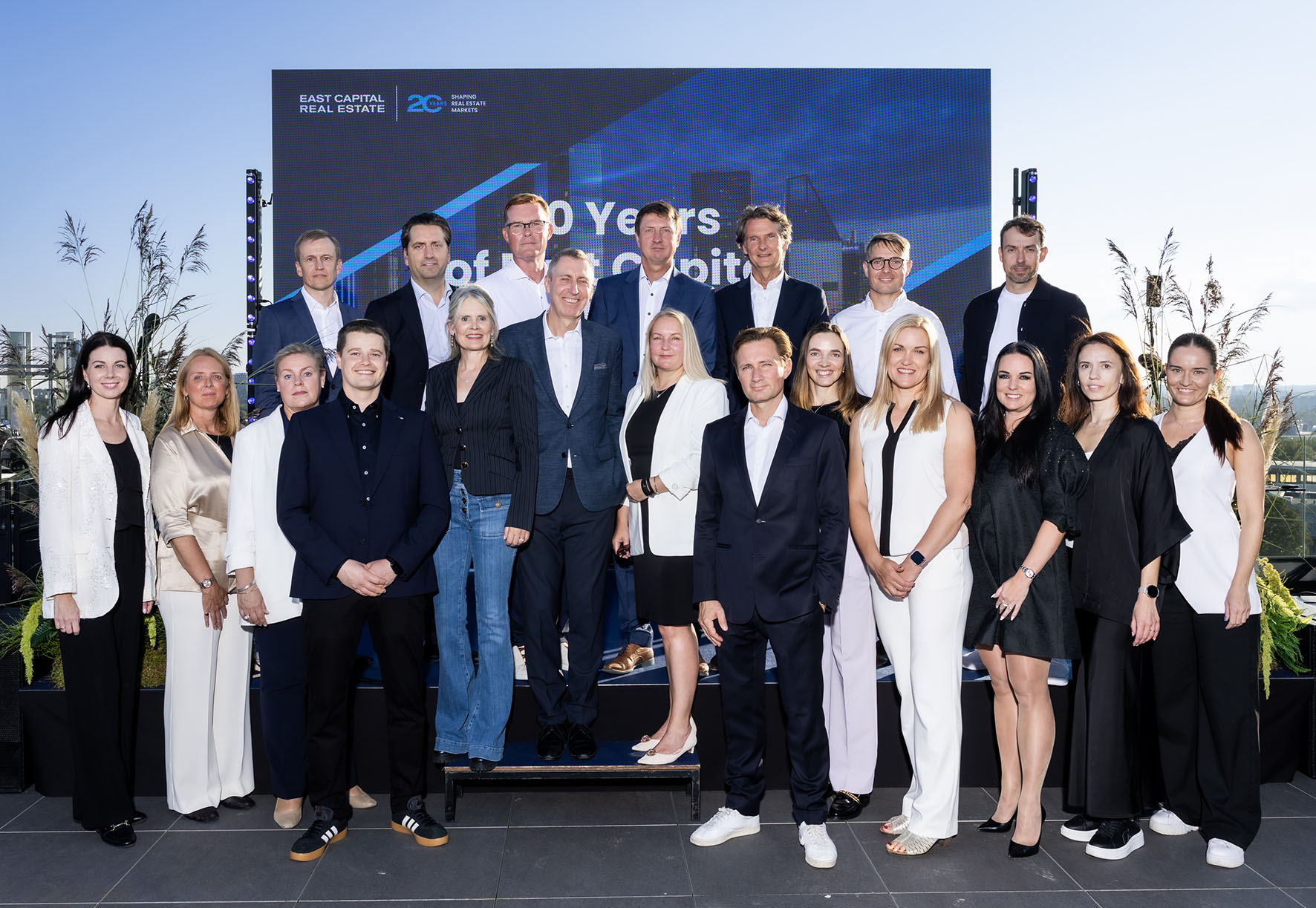 East Capital Real Estate celebrates 20 years of growth with events across the Baltic region - Tallinn, Vilnius and Riga