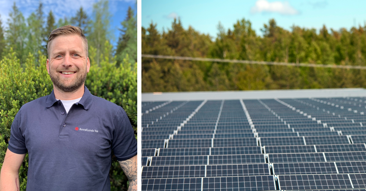 Soltechbolaget Annelunds Tak vinner kombinerad solenergi-och takorder