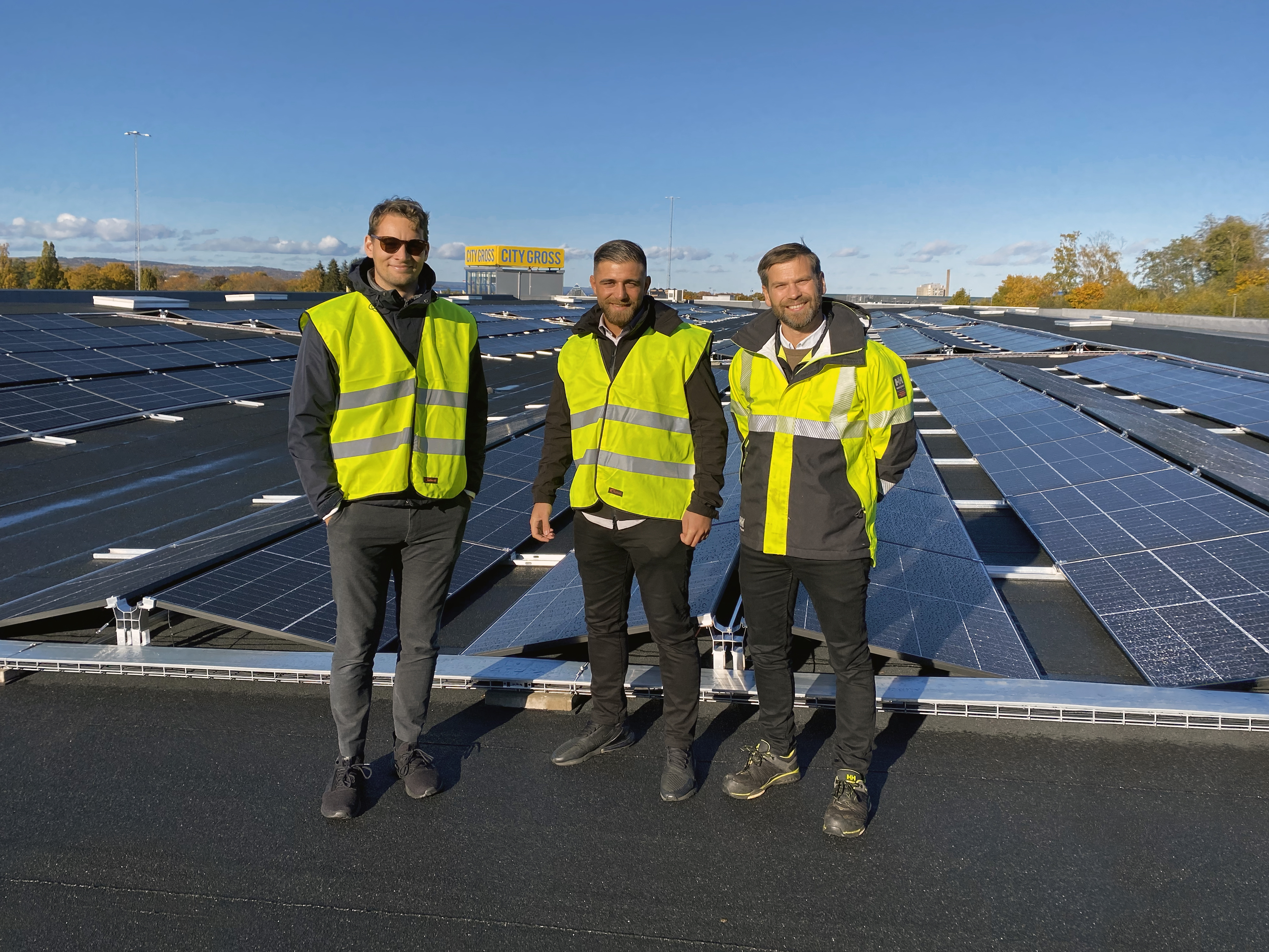 Halvvägs till 100: Soltechs solenergianläggning i Jönköping blir Castellums femtionde