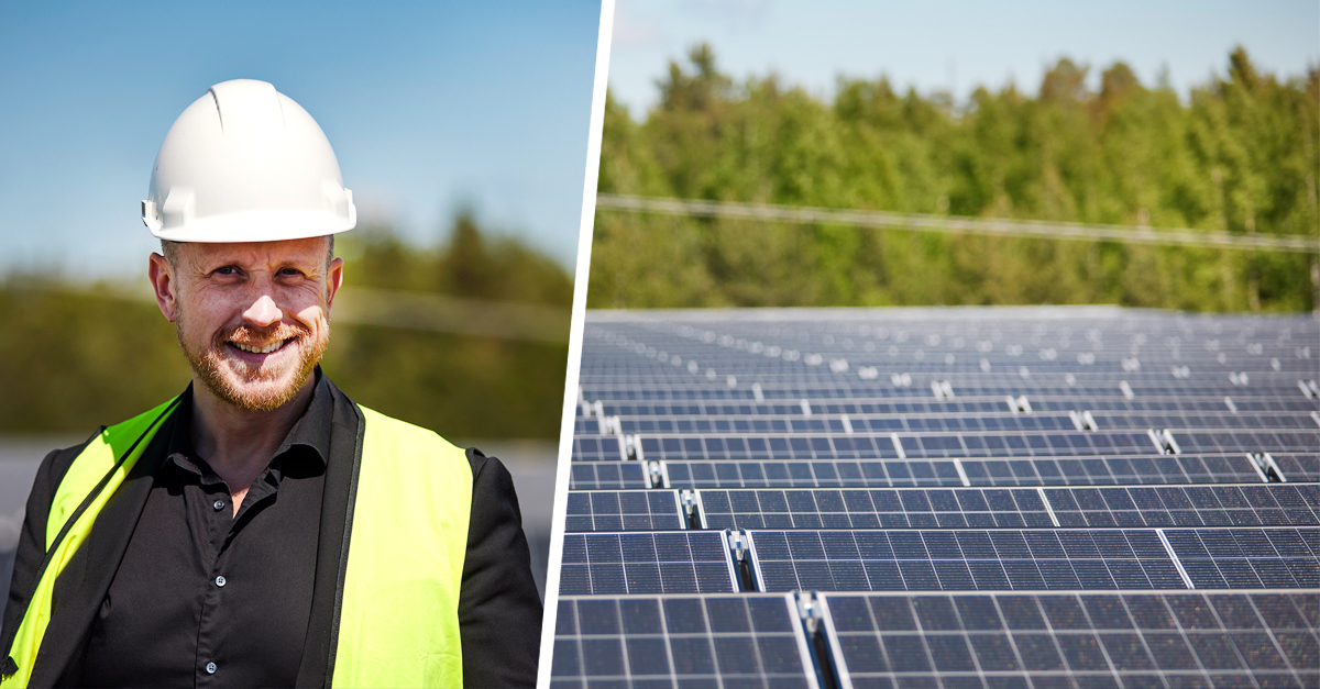 Soltech builds large solar cell solution for Öresundskraft in Bjuv's logistics and food center
