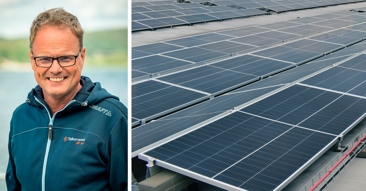 Soltechbolaget Takorama i tak- och solenergiaffär för Peab