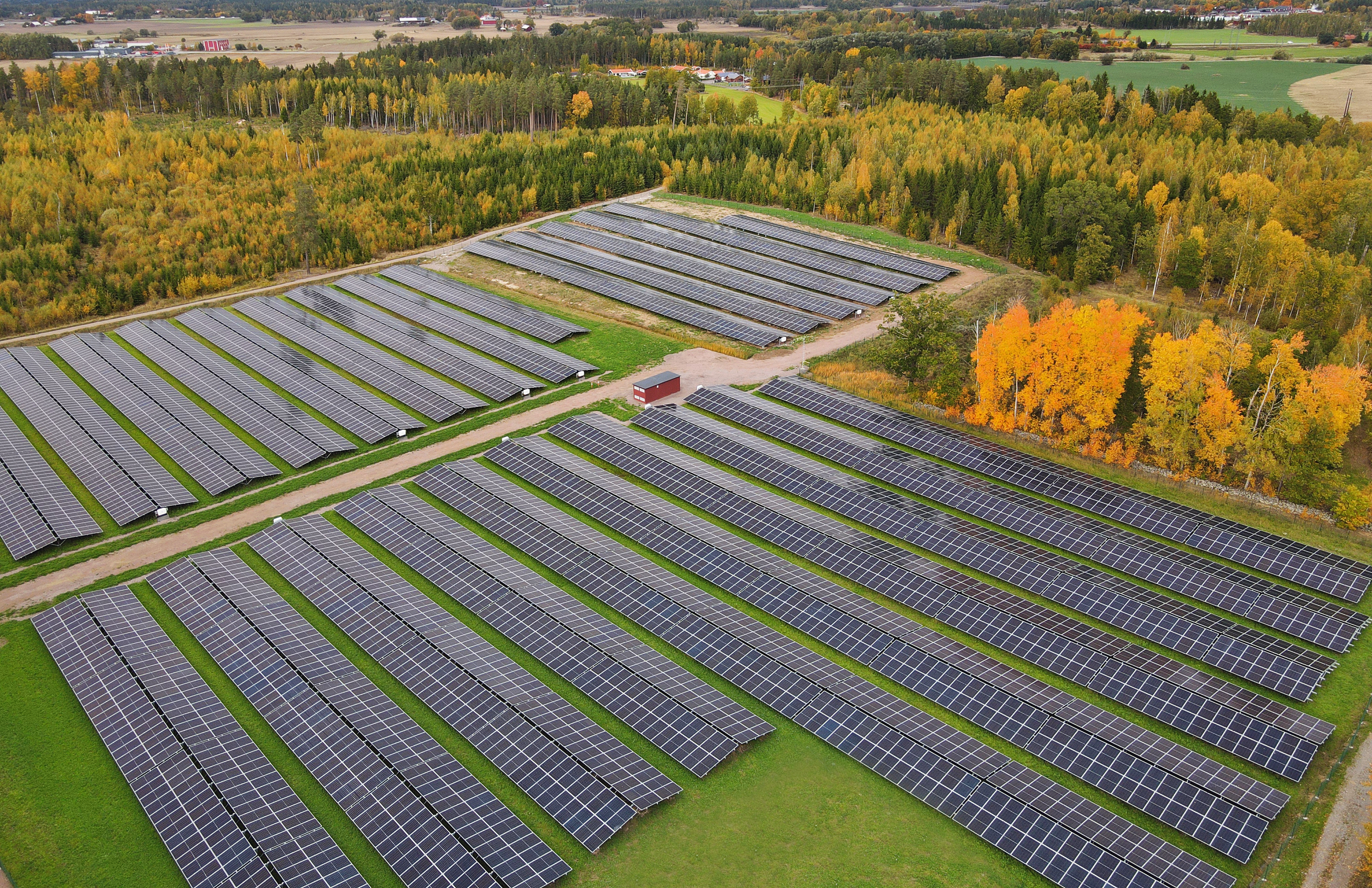 Soltech completes 40,000 sqm solar park for Tekniska verken in Linköping