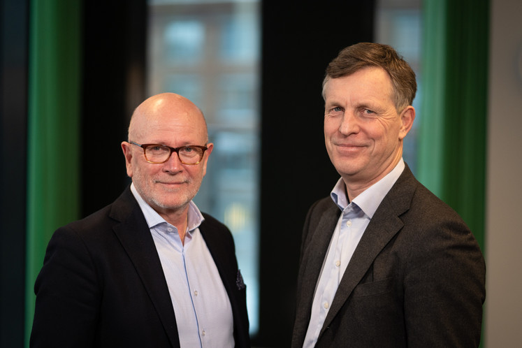 Göran Garberg och Henrik Saxborn
