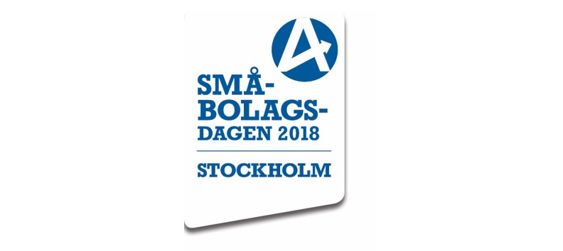 XMReality presenterar på Småbolagsdagen 11 juni 2018