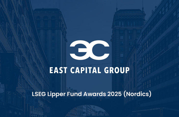 East Capital Group wins dual LSEG Lipper Awards for mixed asset excellence (Nordics)