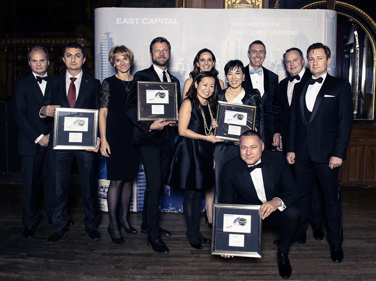 Årets East Capital Awards går till Detsky Mir, MedLife, Canvest Environmental Protection Group och Globant