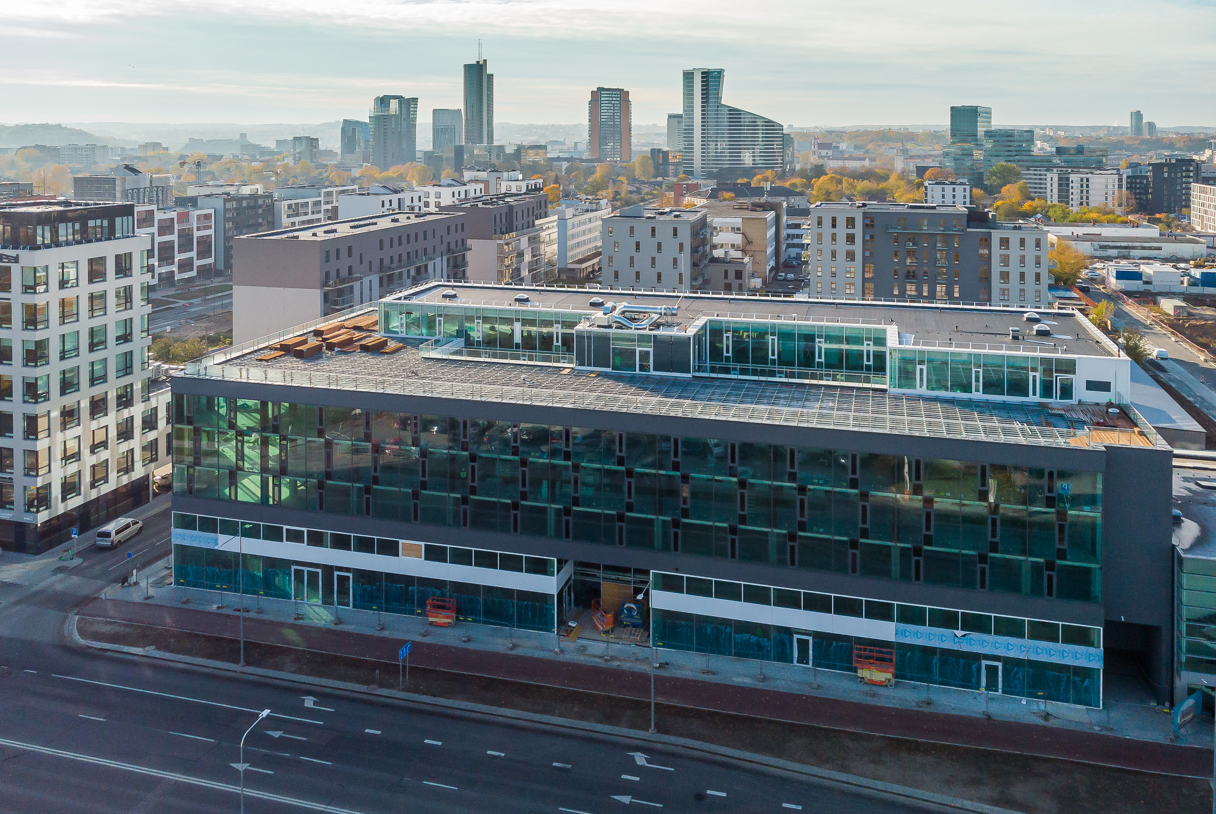 East Capital Real Estate Fund IV acquires newly built and modern Office building in Vilnius central business district