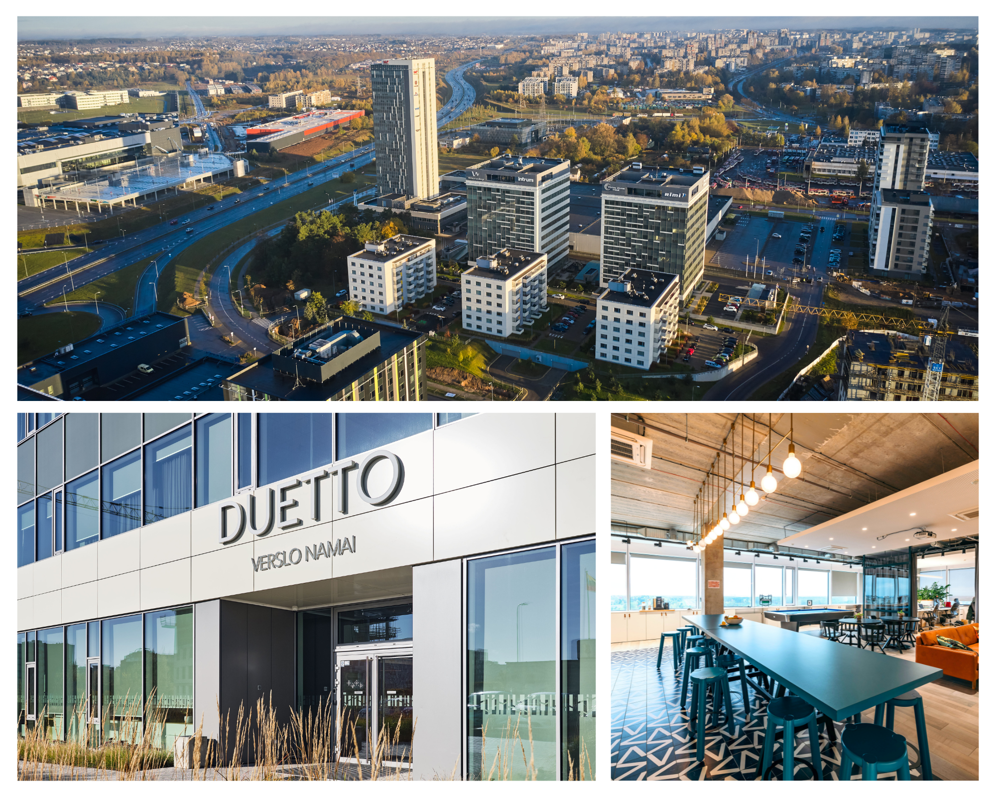 East Capital Real Estate Fund IV acquires modern office complex in Vilnius, Lithuania