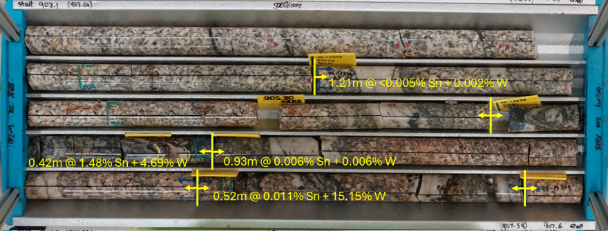 The text describes a series of stainless steel alloys, each with different percentages of nickel (Sn) and chromium (W), arranged in a tabular format with alloy numbers and additional identifiers.
AI-generated content may be incorrect.