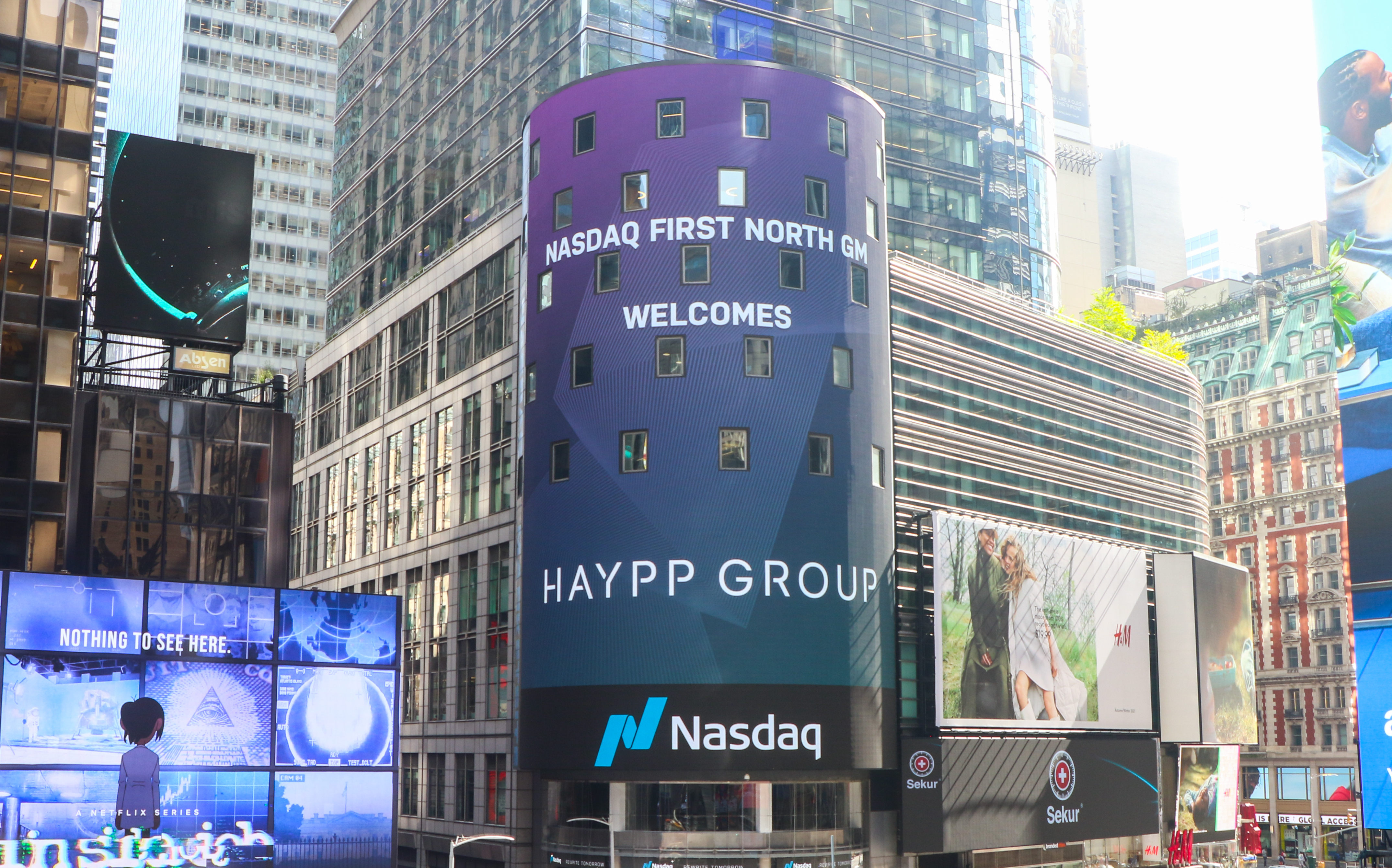 Haypp Group to be re-included in Nasdaq’s First North 25 Index