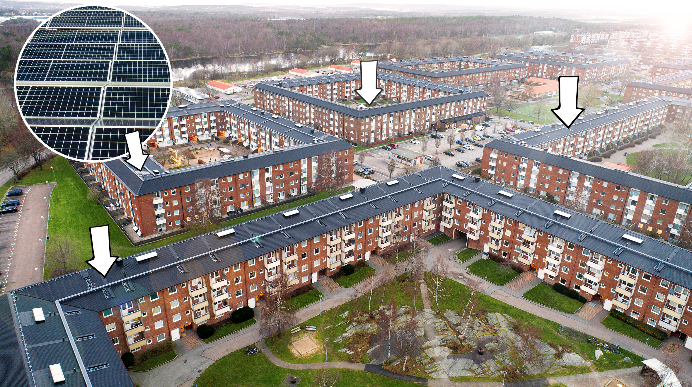 Soltech brings solar energy for SEK 6.5 million to Bostadsbolaget in Gothenburg