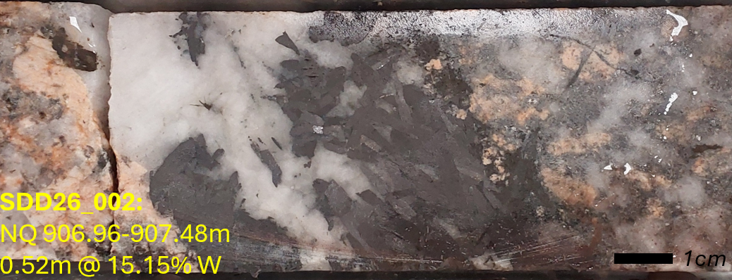 The text appears to be a technical reference for a geological sample, possibly a rock or mineral specimen, with specific coordinates, dimensions, and weight percentages.
AI-generated content may be incorrect.