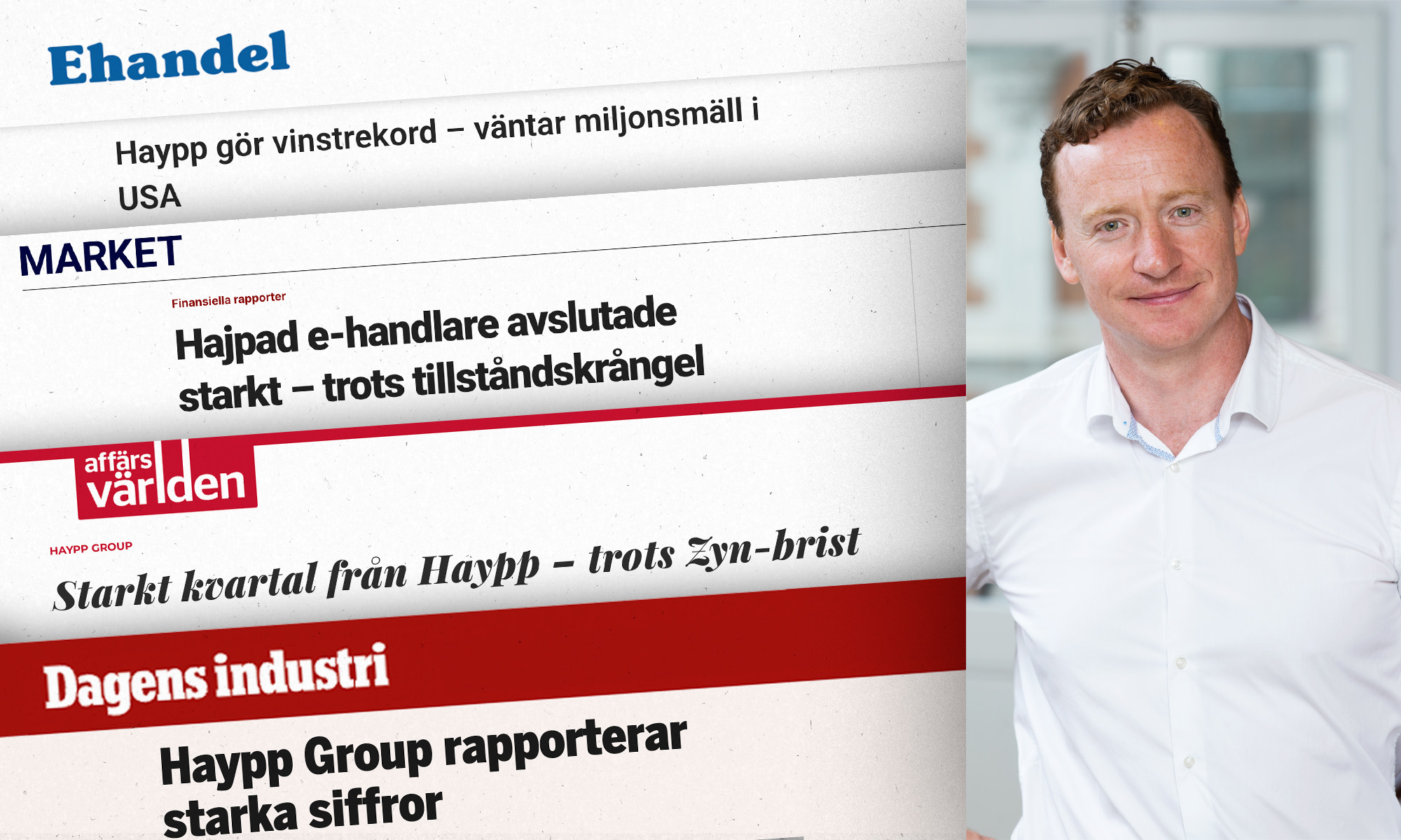 Haypp Group’s Q4 Interim Report widely covered in Swedish business media