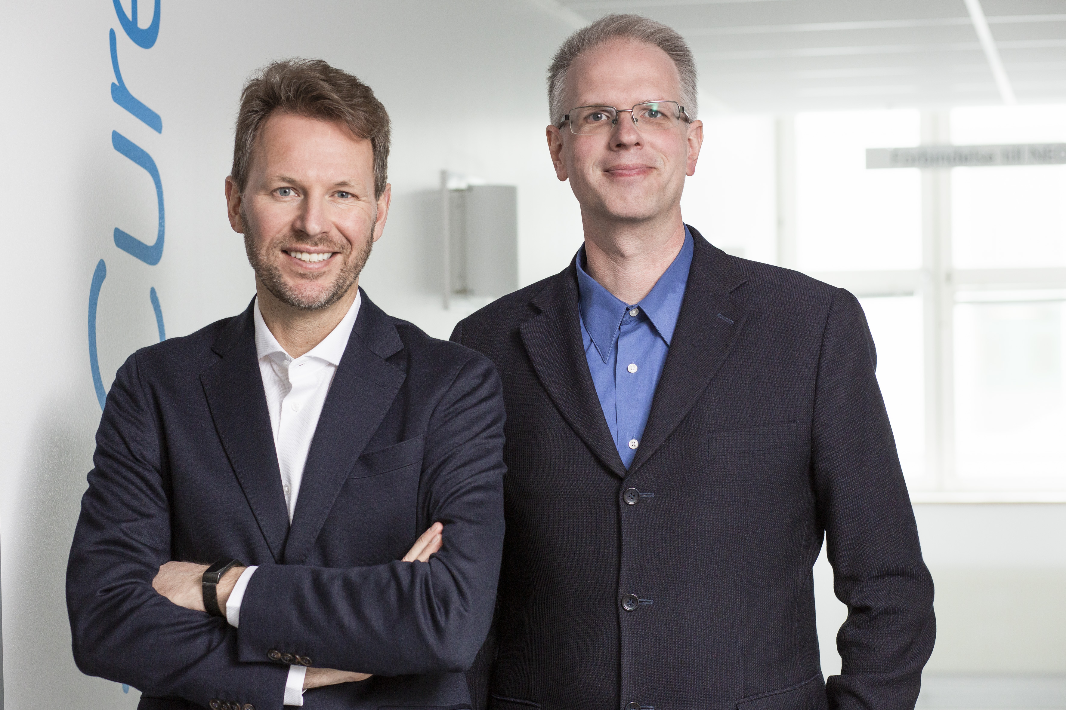 Martin Jo?nsson CEO And Johan Sandin CSO AlzeCure Pharma