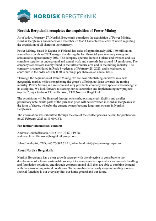 nordisk bergteknik completes the acquisition of power mining.pdf?url=https%3A%2F%2Fmb.cision.com%2FMain%2F18649%2F3796620%2F2160971