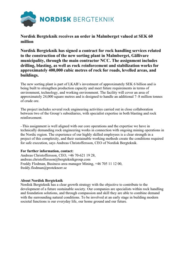 nordisk bergteknik receives an order in malmberget valued at sek 60 million.pdf?url=https%3A%2F%2Fmb.cision.com%2FMain%2F18649%2F4299526%2F3904811