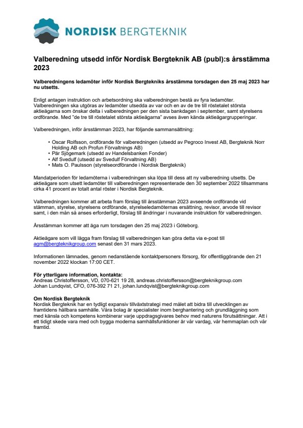 valberedning utsedd infor nordisk bergteknik ab publs arsstamma 2023.pdf?url=https%3A%2F%2Fmb.cision.com%2FMain%2F18649%2F3670352%2F1684906